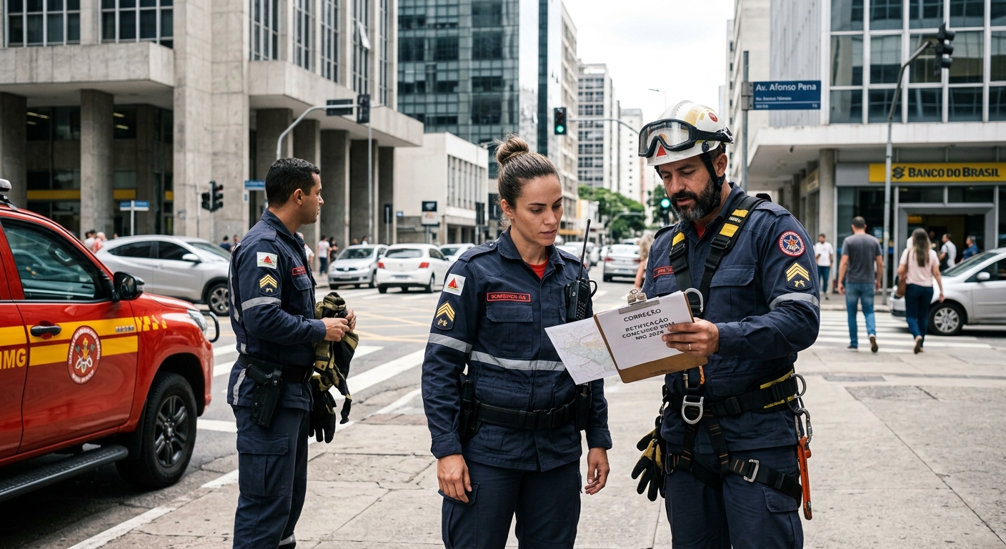 Retificação do Concurso Bombeiros MG: O Que Você Precisa Saber